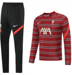 21-22 Liverpool Red Training Top and Pants