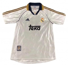 Retro 1999-00 Real Madrid Home Soccer Jersey Shirt