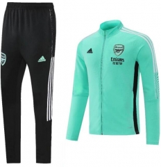 21-22 Arsenal Green Training Jacket and Pants