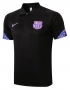21-22 Barcelona Black Polo Shirt