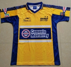 Retro 1999-00 Tigres UANL Home Soccer Jersey Shirt