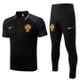 22-23 Portugal Black Polo Shirt and Pants