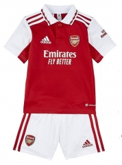 Children 22-23 Arsenal Home Soccer Uniforms