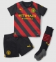 Children 22-23 Manchester City Away Soccer Full Kits