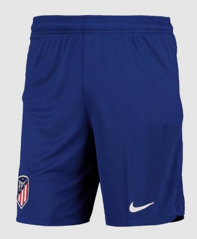 22-23 Atletico Madrid Home Soccer Shorts