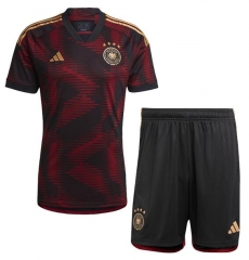 Children 2022 World Cup Germany Away Soccer Kit