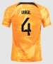 Virgil #4 2022 World Cup Netherlands Home Soccer Jersey Shirt