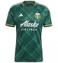 Player Version 23-24 Portland Timbers Kit Portland Plaid Home Soccer Jersey Shirt