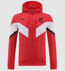 22-23 Atletico Madrid Red Windbreaker Jacket