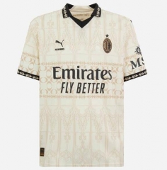 23-24 AC Milan White Fourth Soccer Jersey Shirt