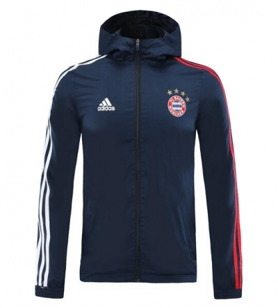 20-21 Bayern Munich Navy Windbreaker Jacket