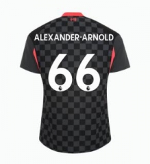 Trent Alexander-Arnold 66 Liverpool 20-21 Third Soccer Jersey Shirt
