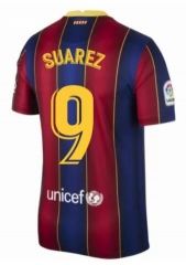 SUAREZ 9 Barcelona 20-21 Home Soccer Jersey Shirt