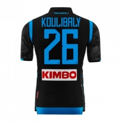 18-19 Napoli KOULIBALY 26 Away Soccer Jersey Shirt