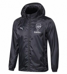 18-19 Arsenal Grey Woven Windrunner Jacket