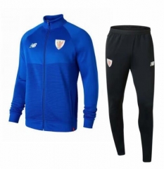 18-19 Athletic Bilbao Blue Training Suit (Jacket+Trouser)