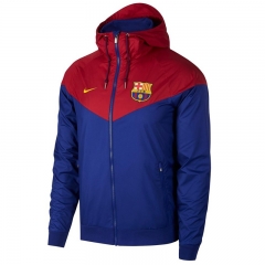18-19 Barcelona Red Woven Windrunner Jacket