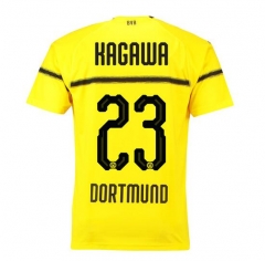 18-19 Borussia Dortmund Kagawa 23 Cup Home Soccer Jersey Shirt