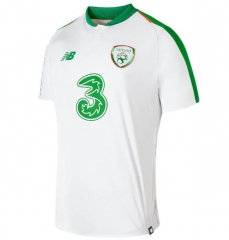 18-19 Ireland Away Soccer Jersey Shirt White