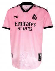 Player Version 21-22 Real Madrid Kit Yohji Yamamoto Fourth Goalkeeper Soccer Jersey