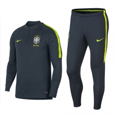 Brazil FIFA World Cup 2018 Training Suit Navy Sweat Shirt + Pants