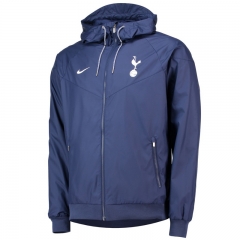 18-19 Tottenham Hospur Navy Woven Windrunner Jacket