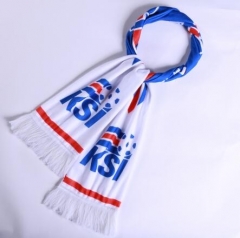 2018 World Cup Iceland Soccer Scarf White