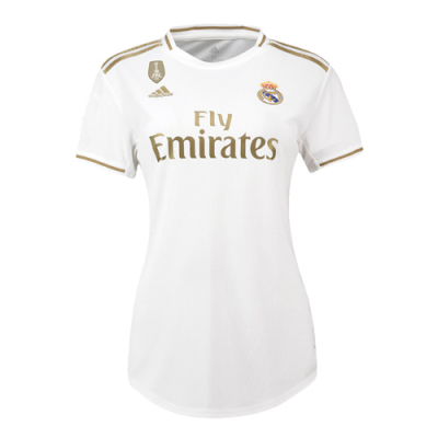 Women 19-20 Real Madrid Home Soccer Jersey Shirt