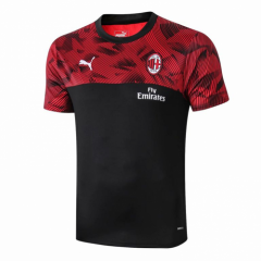 19-20 AC Milan Black Red Training Shirt