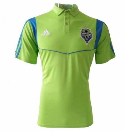 19-20 Seattle Sounders FC Green Polo Jersey Shirt