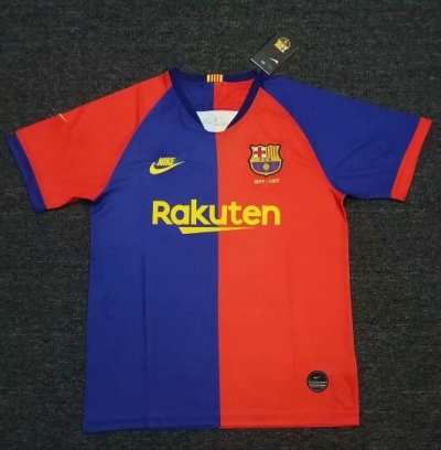 19-20 Barcelona 120th Anniversary Home Soccer Jersey Shirt