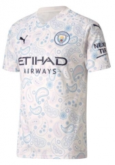 20-21 Manchester City Third Away Soccer Jersey Shirt