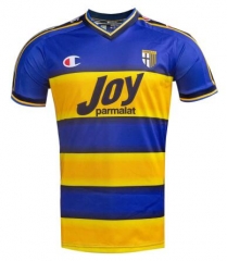 Retro 01-02 Parma Home Soccer Jersey Shirt