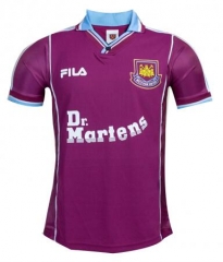 Retro 99-01 West Ham United Home Soccer Jersey Shirt