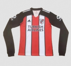 Long Sleeve 21-22 River Plate Third Away Soccer Jersey Shirt