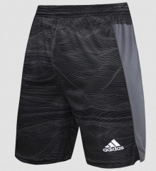 21-22 Real Madrid Black Goalkeeper Soccer Shorts