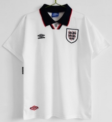 Retro 1994-95 England Home Soccer Jersey Shirt