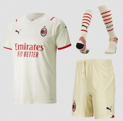 21-22 AC Milan Away Soccer Full Kits