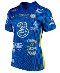 21-22 Chelsea "42" Champions Home Soccer Jersey Shirt