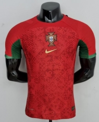 Player Version Shirt 2022 Portugal Kit Red Special Soccer Jersey