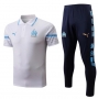 2022-23 Marseilles White Polo Shirt and Pants