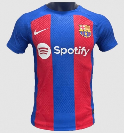 Leaked Version Player Version 23-24 Barcelona Home Soccer Jersey Shirt
