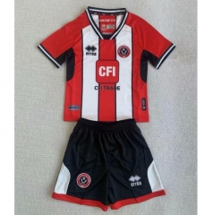 Children 23-24 Sheffield United Home Soccer Uniforms
