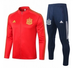 2020 Euro Spain Red Training Jacket and Pants