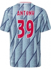 Antony 39 Ajax 20-21 Away Soccer Jersey Shirt