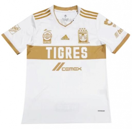 2021 Tigres UANL White Third Away Soccer Jersey Shirt