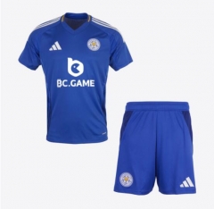 Children 24-25 Leicester City Home Soccer Uniforms