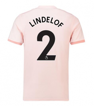 18-19 Manchester United Lindelof 2 Away Soccer Jersey Shirt