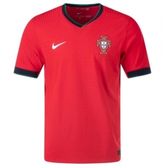Player Version 2024 Euro Cup Portugal Home Soccer Jersey Shirt