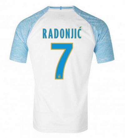 18-19 Olympique de Marseille RADONJIC 7 Home Soccer Jersey Shirt